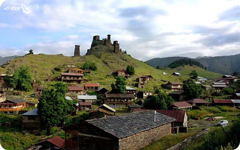 روستای باخمارو؛ بهشت طبیعت‌گردی در ارتفاعات گرجستان